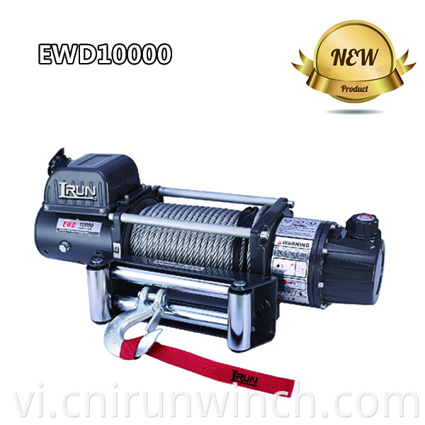 Tời điện hai tốc độ 4 × 4 10000Lbs Two Speed 4×4 Electric Winch 10000Lbs